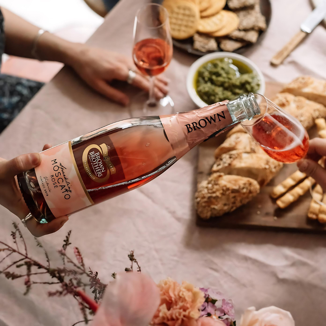 Brown Brothers Sparkling Moscato Rosé